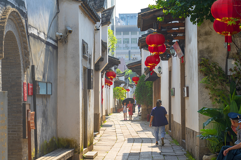 2019年6月28日，福州，三坊七巷風(fēng)光。